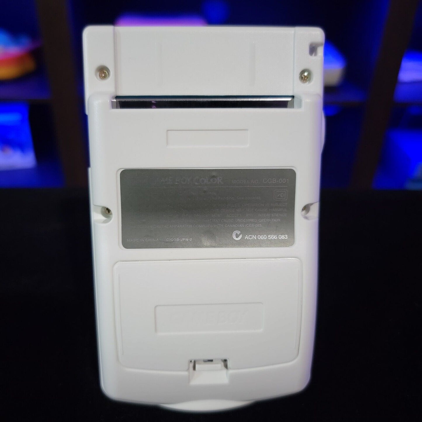 White Gameboy Color IPS Console Backlit LCD Screen GBC Game Boy