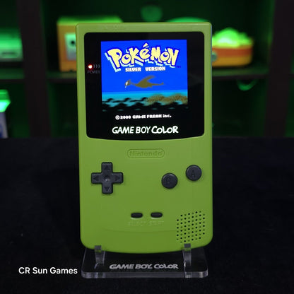 Green Gameboy Color Console OLED Touch Screen GBC Game Boy