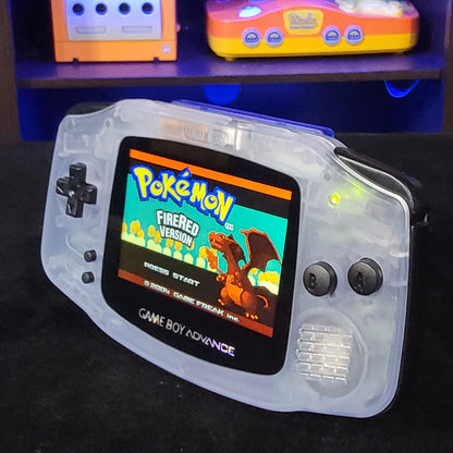 Glacial GameBoy Advance GBA Console with iPS Backlight Backlit LCD MOD
