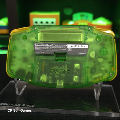 Link Zelda Green Game Boy Advance GBA iPS LCD USBC 1800 mAh Rechargeable Battery