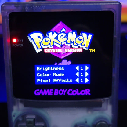 Atomic Purple Gameboy Color Console OLED Touch Screen GBC Game Boy