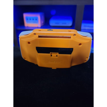 Orange Game Boy Advance GBA Console iPS Backlit LCD USB-C Rechargeable Battery