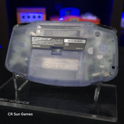 Glacial Squirtle GameBoy Advance GBA Console Ips V5 Backlight Backlit LCD MOD