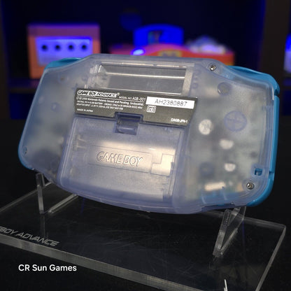 Glacial Squirtle GameBoy Advance GBA Console Ips V5 Backlight Backlit LCD MOD