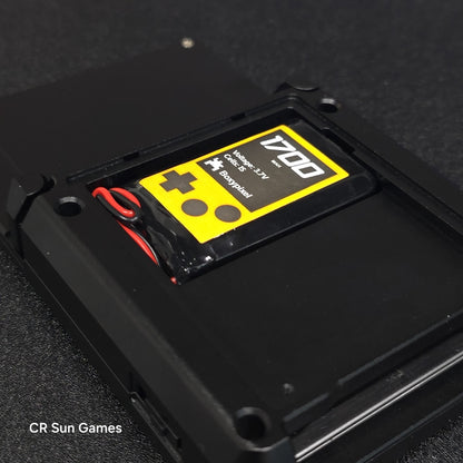 Gameboy Advance GBA SP Unhinged Aluminum IPS UsbC 1700 mAh Battery Headphone