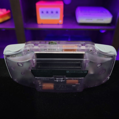 Atomic Purple GameBoy Advance GBA Console with iPS Backlight Backlit LCD MOD