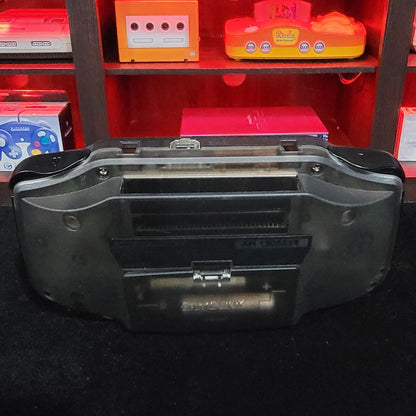 Smoke Grey Game Boy Advance GBA Console with iPS Backlight Backlit LCD MOD