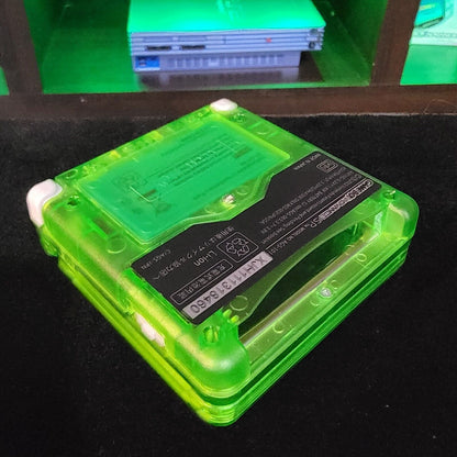 Lime Green Nintendo Game Boy Advance GBA SP IPS MOD Adjustable Brightness