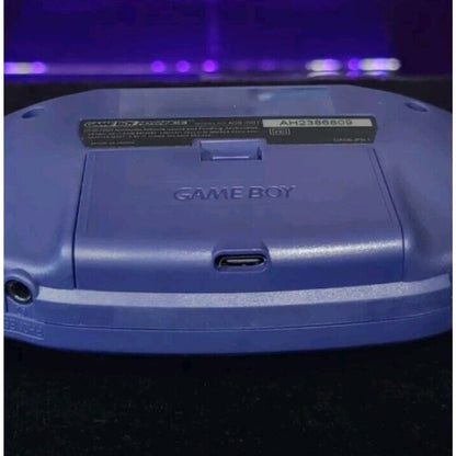 Indigo Game Boy Advance GBA iPS Backlit LCD USB-C 1800 mAh Rechargeable Battery