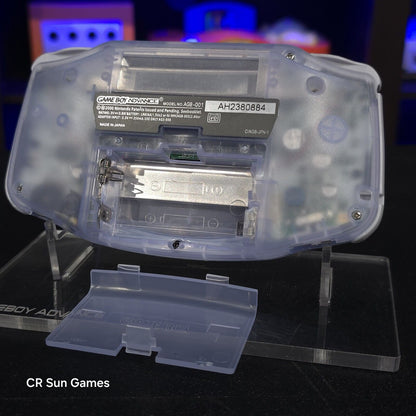 Glacial Squirtle GameBoy Advance GBA Console Ips V5 Backlight Backlit LCD MOD