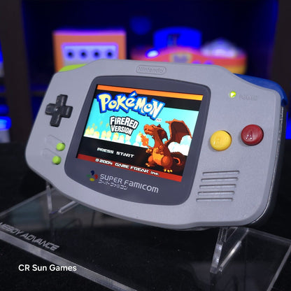 Famicom Gameboy Advance GBA iPS V5 LCD USB-C 1800 mAh Rechargeable Battery