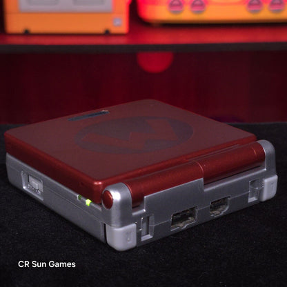 Mario Edition Nintendo Game Boy Advance GBA SP IPS MOD Adjustable Brightness
