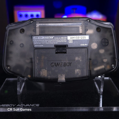 Clear Black Game Boy Advance GBA iPS V5 LCD USB-C 1800 mAh Rechargeable Battery