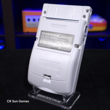 White Gameboy Color Console OLED Touch Screen GBC Game Boy