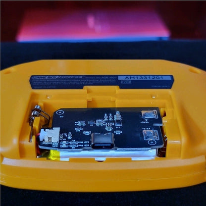 Spice Orange Game Boy Advance GBA iPS LCD USB-C 1800 mAh Rechargeable Battery