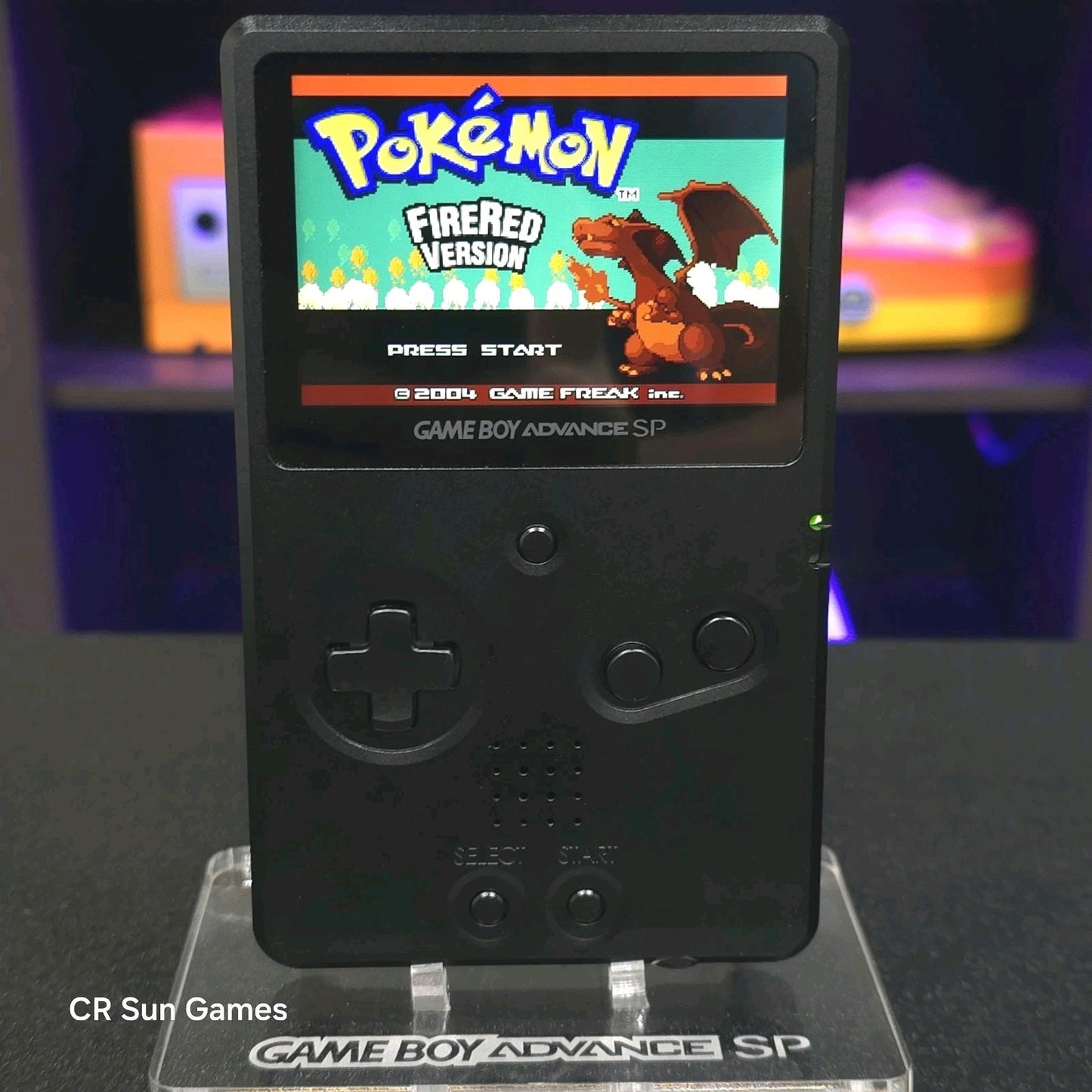 Gameboy Advance GBA SP Unhinged Aluminum IPS UsbC 1700 mAh Battery Headphone