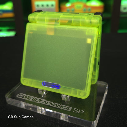Glow In The Dark Nintendo Game Boy Advance GBA SP IPS MOD Adjustable Brightness
