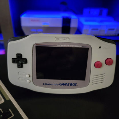 Nes Edition Game Boy Advance GBA iPS Backlit LCD Usb-C 1800 mAh Rechargeable Battery
