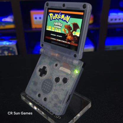 Glacial Nintendo Game Boy Advance GBA SP IPS MOD Adjustable Brightness