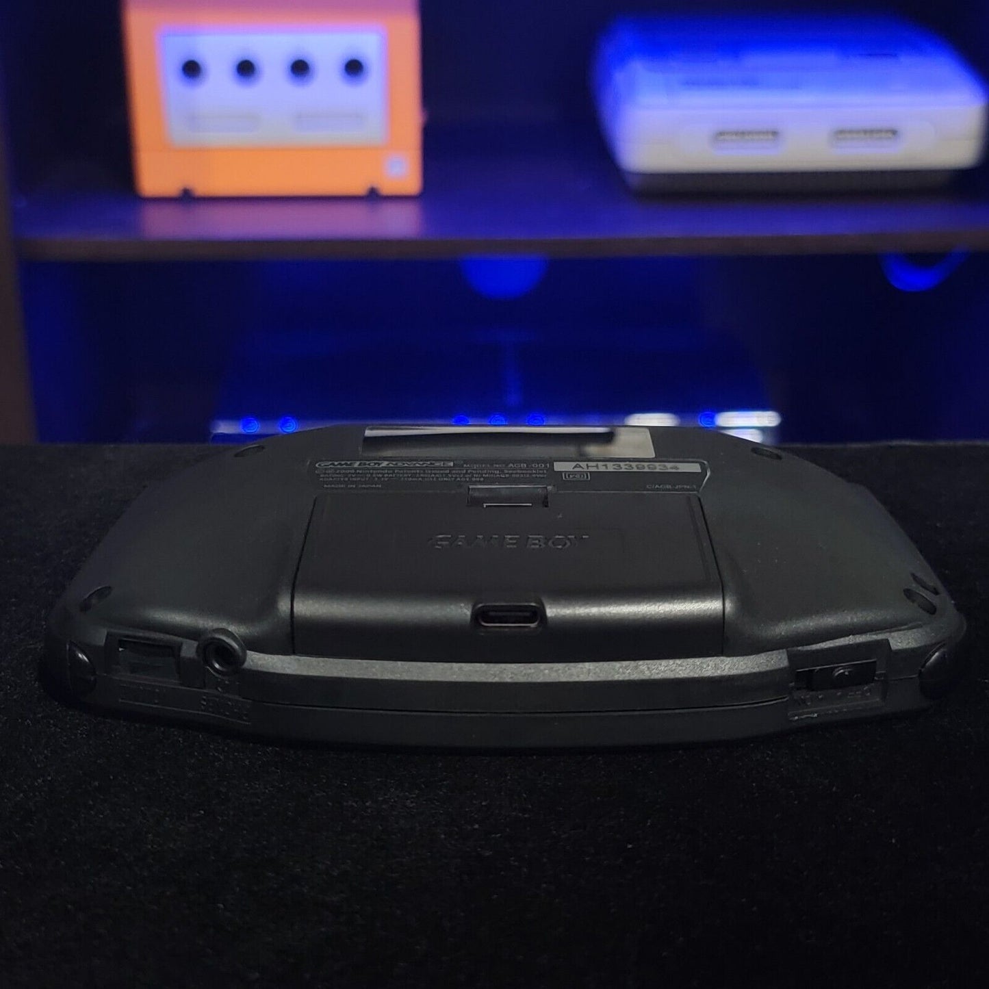 NES Game Boy Advance GBA Console iPS Backlit LCD USB-C Rechargeable Battery