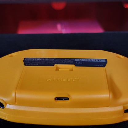 Spice Orange Game Boy Advance GBA iPS LCD USB-C 1800 mAh Rechargeable Battery