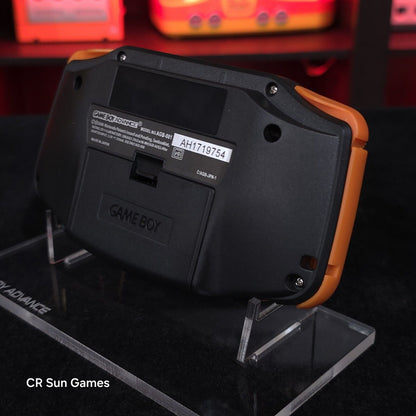 Black And Orange Halloween Special Game Boy Advance GBA iPS V5 Backlit LCD MOD