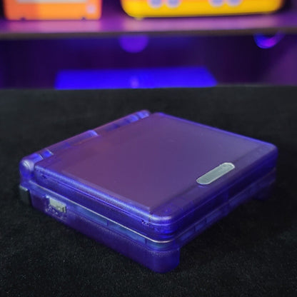 Grape Purple Nintendo Game Boy Advance GBA SP IPS MOD Adjustable Brightness