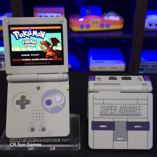 Super Nintendo SNES Game Boy Advance GBA SP IPS V2 and Usb-C MOD