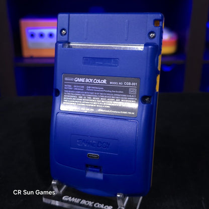 Pokemon Gameboy Color Console OLED Touch Screen USB-C Rechargeable Battery Mod