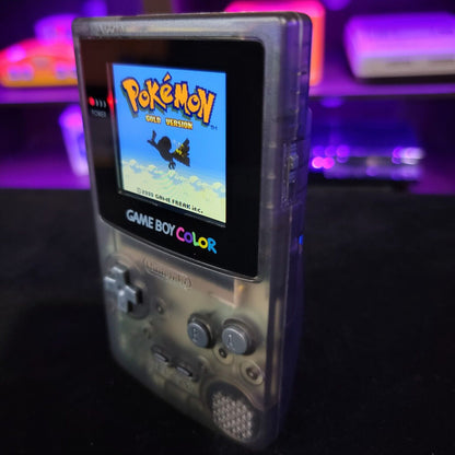 Smoke Grey Gameboy Color IPS Console Backlit LCD Screen GBC Game Boy