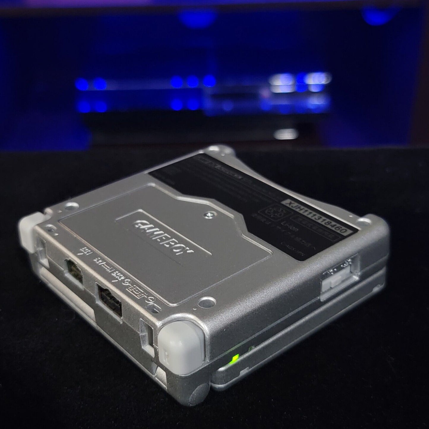 Silver Nintendo Game Boy Advance GBA SP IPS MOD Adjustable Brightness