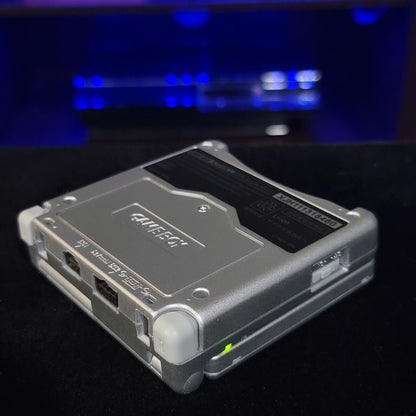 Silver Nintendo Game Boy Advance GBA SP IPS MOD Adjustable Brightness
