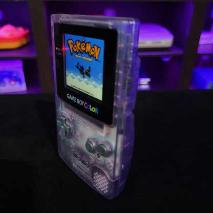 Atomic Purple Gameboy Color IPS Console Backlit LCD Screen GBC Game Boy